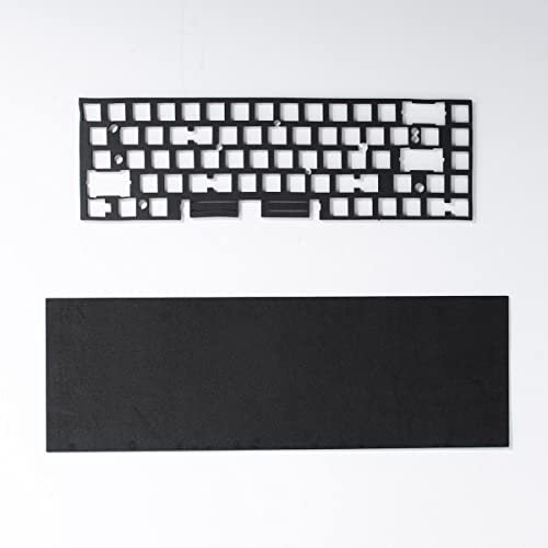 Mintcaps 2-teiliges Set Tastatur-Schalldämpfungsschaum – 68 Layout-Schalldämpfer-Pad-Dichtung EVA-Schalter Dämpfer für mechanische Tastatur