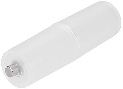 10PCS AAA to AA Cell Battery Converter Adapter Batteries Holder Case Switcher - Strong, Durable, Fine Workmanship, Waterproof, Lightweight, Small Size, Easy to Carry (Transparent)