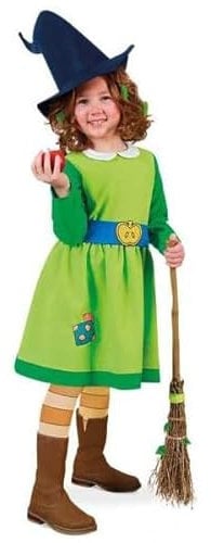 narrenwelt Kostüm Hexe Petronella Apfelmus Apfelhexe Kinder LIZENZ Mottoparty KITA Gr. 140