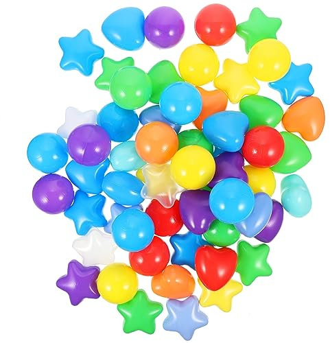 HEMOTON Buntes Bällebad Aus Kunststoff Bunte Bälle für Bad Ozean Pool Für Kinder Spielhaus Spielzelt Laufstall Poolparty 150
