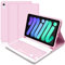 Lielax Keyboard Case for iPad Mini 7 (A7 Pro), Case with Keyboard for iPad mini A17 Pro (2024/2021), Detachable Bluetooth Keyboard and Pencil Holder for ipad mini 7th/6th Gen, Pink