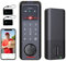 Jacchozhi 3D Face Recognition Door Lock, Fingerprint Smart Lock with Camera, Built-in WiFi, Video Doorbell, Keyless Entry Digital Keypad Deadbolt for Front Door, Auto Lock, Waterproof, Black