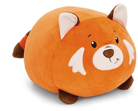 NICI Kuscheltier Chill Roter Panda 30x34cm - orange - Stofftier aus weichem Plüsch, niedliches Plüschtier zum Kuscheln und Spielen, für Kinder & Erwachsene, tolle Geschenkidee - 61697