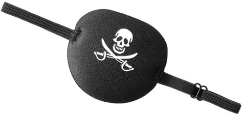 Schlaf-Abdeckung für die Augen - Augenmaske mit Augenbinde | Verstellbarer, medizinischer Eyepatch | Bequeme Piraten-Augen-Patches | Black Out Eye Patch, Pirat Black Out Blinded - Portable Sk