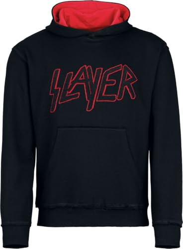 Slayer Logo Männer Kapuzenpullover schwarz/rot Band-Merch, Bands