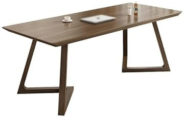 GFHTRELY Computertisch Vollholz-Studentenschreibtisch for Arbeitszimmer, minimalistischer Schreibtisch, moderner, Heimcomputertisch, Firmenchef-Büroschreibtisch Gaming-Tisch(180 * 80 * 75cm)