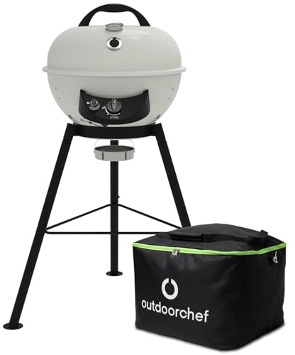 Outdoorchef Gas Kugelgrill City 420 G SE Vanilla mit Tragetasche