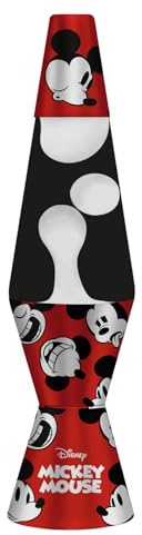 WONDEE Disney Lavalampe Mickey Mouse, [5 Modelle] Dekoration für das Zimmer Micky Maus hypnotisch und Stressabbau, Original Lava Lamp für Kinder und Erwachsene, Disney-Geschenkideen