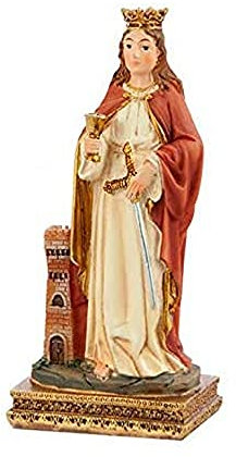 Trofeos Cadenas | Santa Barbara, Figura Religiosa, de Resina, de 10 cm