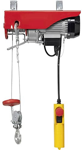 TOOLCRAFT 1550315 Elektrischer Seilhebezug Tragfähigkeit (mit Umlenkrolle) 250 kg Tragfähigkeit (ohne Umlenkrolle) 125