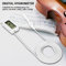 Thermometer Hygrometer Digital Indoor / Outdoor Gitarre Hygrometer Luftbefeuchter Temperatur Luftfeuchtigkeit Monitor Für Violine Gitarre Ukulele - 2pcs(Weiß )