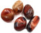 Chiloskit Natürlicher Sardonyx-Achat-Palmstein, fossiler Handschmeichler, Kieselsteine, Heilkristall, Geschenk für Mädchen, 4 cm, 6 cm (4 cm/5 Stück)