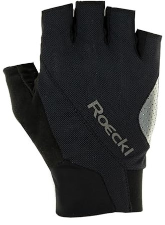 Roeckl Sports Fahrradhandschuh Ivory, High Performance Unisex Fingerhandschuh, Schwarz 7