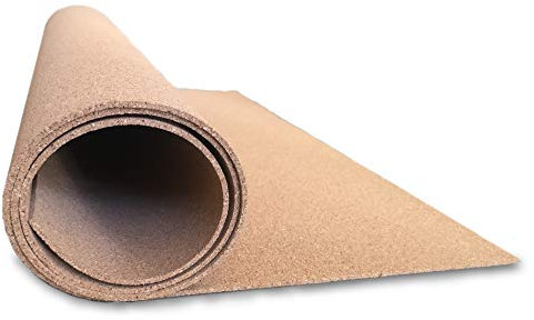 Premium Korkrolle 0,3 cm dick – 61 x 121,9 cm – 100% Naturkork Board Rolle