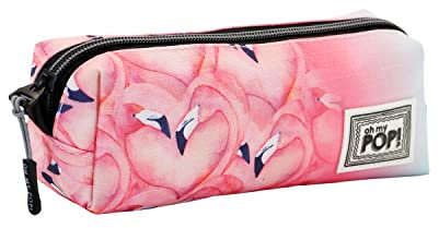 Oh My Pop! Flaming-Trousse Carré HS, Rose