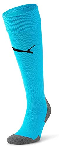 PUMA Jungen Fußballsocken Fu ballsocken, HELLBLAU/SCHWARZ, 35-38 EU