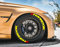 Ps1 HANKOOK GELB Reifenbeschriftung Reifen Aufkleber Sticker 8X Set für 4 Reifen Gummi Aufkleber Tire Sticker 14-22 Zoll