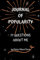 JOURNAL OF POPULARITY 77 QUESTIONS ABOUT ME:: Notebook / Log Book / Questions / Friendship / Test / Teenagers / Teens Life / Secrets / Feelings / Emotions / Cover Black & Cartoon - Finish Matte
