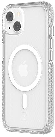 Incipio Grip MagSafe Case Compatible with Apple iPhone 13 [4.2 m Drop-Proof] MagSafe & Qi Wireless Charging Compatible I Extremely Robust Mobile Phone Case Transparent