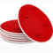 runrayay 6-teiliges rundes Bowling-Schleifpad, 2000er Körnung, Oberflächen-Polierset für Bowlingkugel-Schleifpad-Reinigungsset