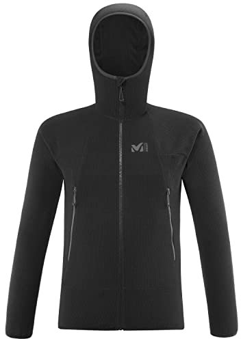 MILLET Herren Lightgrid Hoodie Thermische Jacke, Black - Noir, S EU