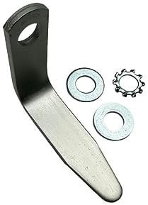 Zeluga 10-166 1/4in. L-Shaped Rafter Hook for Nail Guns with 1/4in. NPT Air Fitting with Teeth Washer and Flat washers