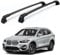 Relingträger Dachträger Dachgepäckträger Kompatibel für BMW X1 F48 2016-2020, Fahrradträger Dachboxen Dachgepäckablage Dachteile