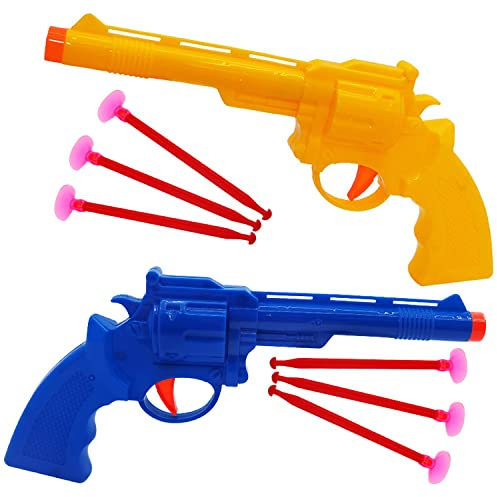 Pistolet de Compétition avec Ventouse, Jeu de Fléchettes, Ventouse Jouet, Jouet pour Enfants, Jouet de Tir à l'arc, Accessoire Pistolet à Jouet, Jeux de Sport en Plein Air