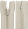 Aerzetix - C63523 - Set di 10 Cerniere Lampo a Spirale N°3 Non separabile 55cm in Nylon - cursore autobloccante in Metallo - Colore Beige Chiaro - Abbigliamento Cucito Pantaloni merceria