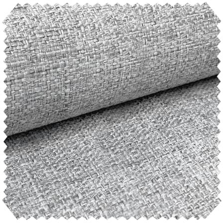 novely® COLORADO SUN CONTROL B04 UV++ - Sanitized® Olefin Outdoor-Stoff - Wetterfester Mélange Möbelstoff - Pflegeleichte Meterware 1 lfm Farbe: 04 Hellgrau