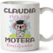 MUGFFINS Tazas Personalizadas para MOTERA - En Español - Koalificados Personalizados - 11 oz / 330 ml - Regalo Personalizable original y divertido