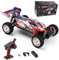 Goolsky WLtoys 124008 Ferngesteuertes Auto, Off-Road Auto 60KM/H 1/12 Hochgeschwindigkeits 2.4GHz 4WD 1300mAh Batterie Bürstenloser Motor, RC Buggy Geländewagen Geschenke für Kinder Erwachsene