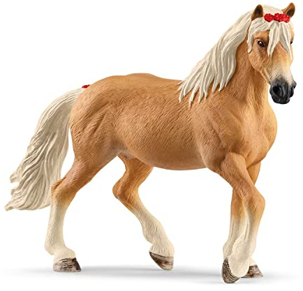 Schleich Horse Club | Haflinger Stute 13950 | 3 x 14 x 10 cm | Spielfigur ab 6 Jahren | detailgetreues Pferd | Deko oder Sammelfigur | Geschenk für Mädchen und Jungen