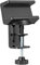 MaxTrack NVZ1L - Morsetto da tavolo per ciabatta elettrica o hub USB da 40 – 60 mm di larghezza, supporto da scrivania, cuscinetti protettivi in silicone, supporto per ciabatta