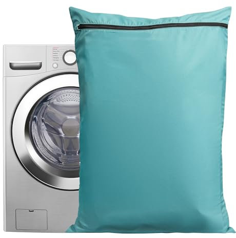 Navaris Wäschesack - Wäschenetz für Waschmaschine - Wäschebeutel - Waschbeutel Hundehaare Waschmaschine - Wäschesäcke - Wäschenetze - Laundry Bag - Extragroße Größe