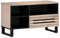 vidaXL Mueble de TV Madera Maciza de Mango 80x34x46 cm