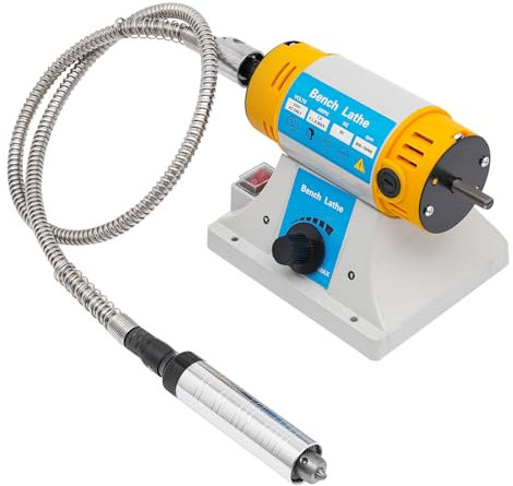 Lucidatrice gioielli 800 – 10000 giri/min, lucidatrice per gioielli, 320 W, multifunzionale, doppia levigatrice, lucidatrice da tavolo, motore per lucidatura per gioielli