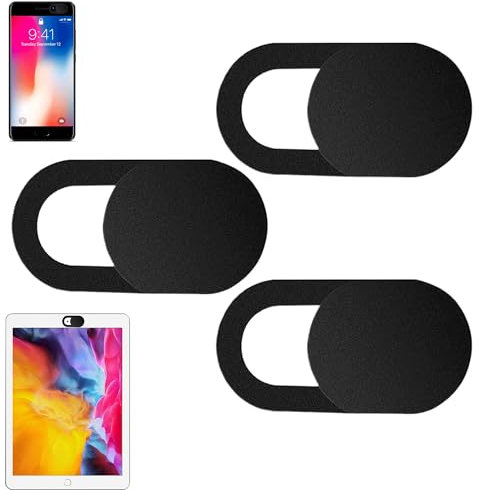 3 Pcs Laptop Camera Cover Webcam Cover Laptop Camera Cover Slide Cute Laptop Accessories Webcam Cover Slide Cell Phone & Computer Camera Cover Slide Web Cam Privacy Cover, Camera Blocker