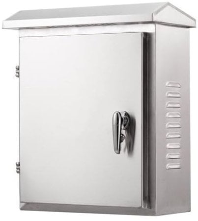 SQLJYU Caja Estanca Exterior Electrica, Acero Inoxidable Cuadro Electrico Superficie, Caja Electrica Superficie, Caja Distribucion Electrica - para Aplicaciones Interiores y Exteriores