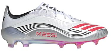 adidas Performance F50 Messi Elite FG PRESTIG10 Weiß weissrotsilber, 47 1/3 Herren