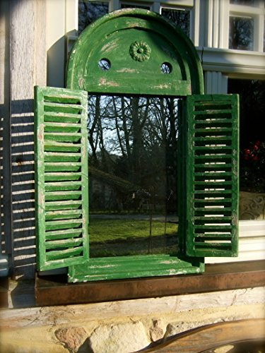 Antikas - Fenêtre miroir méditerranéenne pour salle de bain, entrée, balcon, terrasse