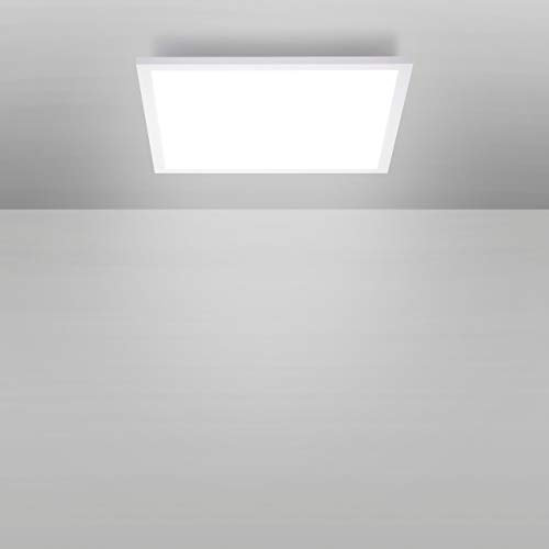 SellTec LED Panel 30x30, LED Decken-Lampe, weiß | Decken-Leuchte neutralweiss - tageslichtweiß - 4000 Kelvin, für Büro, Wohnzimmer, Küche und Bad