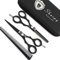 Sharpy England Professionelle Friseurschere/Barbierschere/Effilierschere, 14 cm, sehr scharf, japanischer Edelstahl, feine Anpassung der Spannschraube