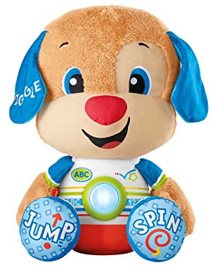 Fisher-Price HDJ18 Hund Ríe und Lernen