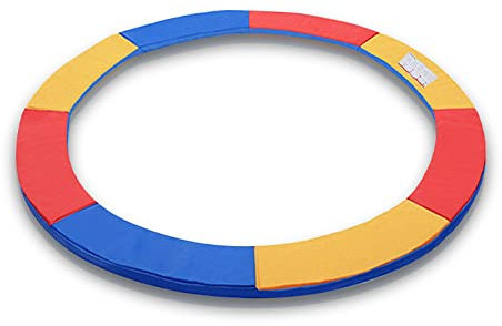 Jopassy Gartentrampolin Randabdeckung,UV-beständig reißfest Federabdeckung, Ø 244 Farben Trampolin Randabdeckung