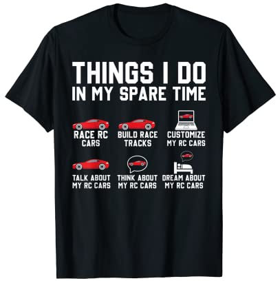 Slot-Car-Rennen RC-Autos T-Shirt