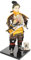 Toyvian Japanisches Souvenir-Geschenk Samurai-Puppen-dekor Japanische Partyartikel Puppe Im Japanischen Stil Japanische Wohnkultur Japanische Festdekoration Samurai-Statue Zubehör Esstisch