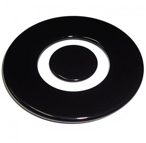 G GRIMALDI Piatto Tripala Corona Smaltato Lucido, Diametro Ø 123 mm, Costruzione in Ceramica, Materiale Ceramica, Per Piano Cottura Candy, Made in Italy