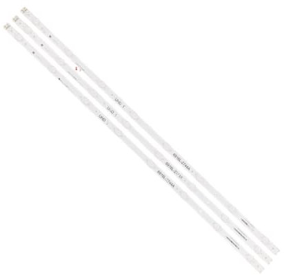 WASQUBKS LED Backlight Strip 8 LED Compatible with LG 43 TV 43UH620V 43UH610T 43UH630V 43UH603V 6916L-2744A UHD 1 1set=3pcs 840MM New