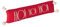 Boltze Home Dekoratives Rollkissen HOHOHO, 80 cm